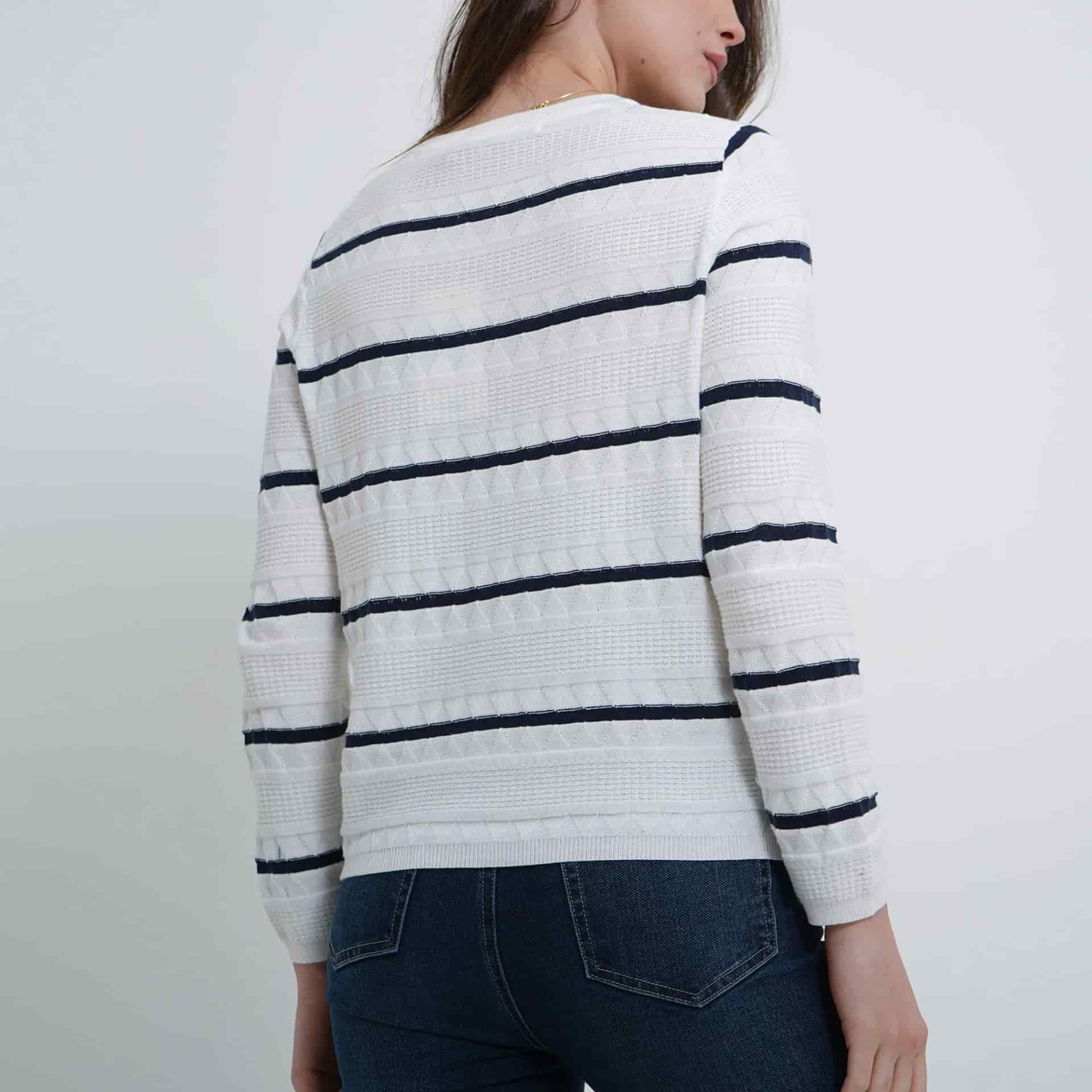 Sweater Cuello Redondo Manga Larga - miniatura 3