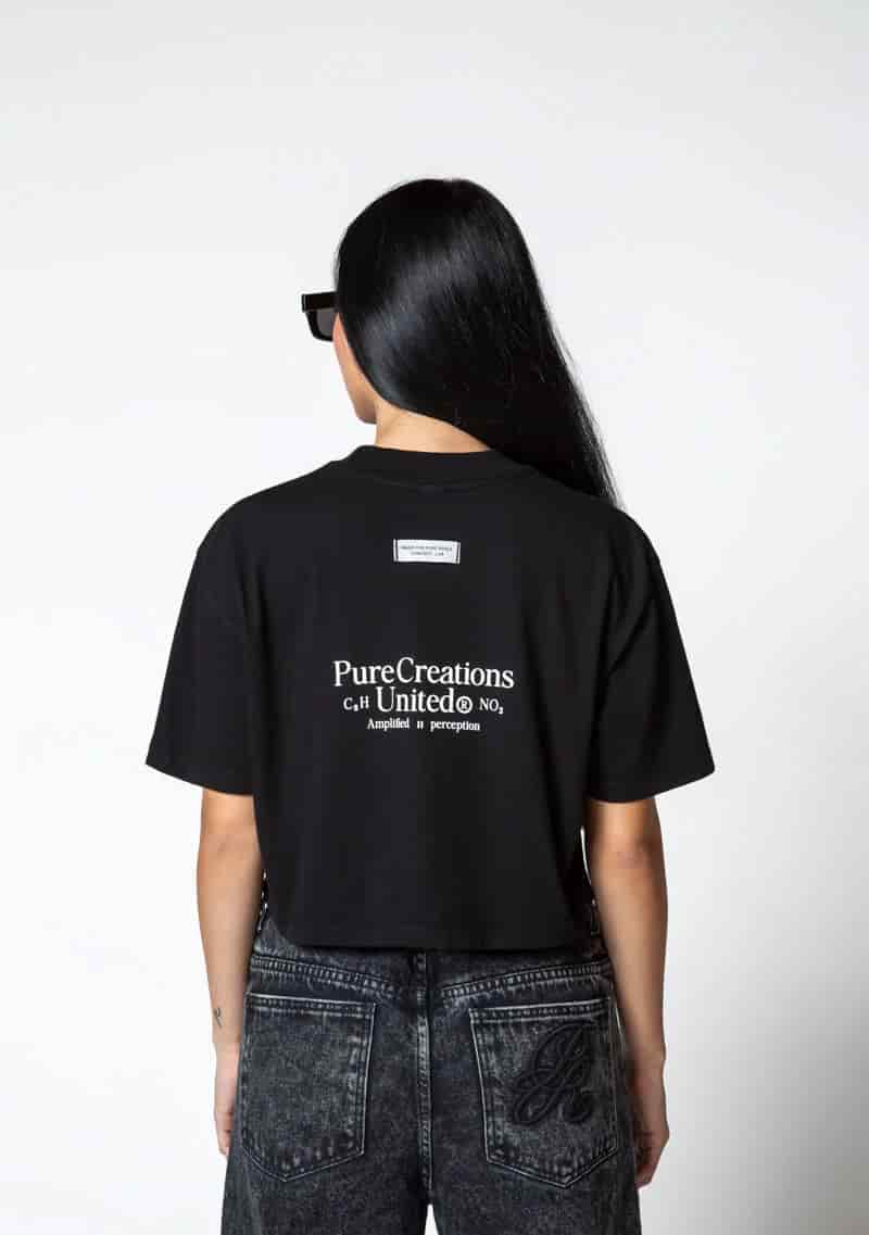 Dopamine black eye crop top - miniatura 7