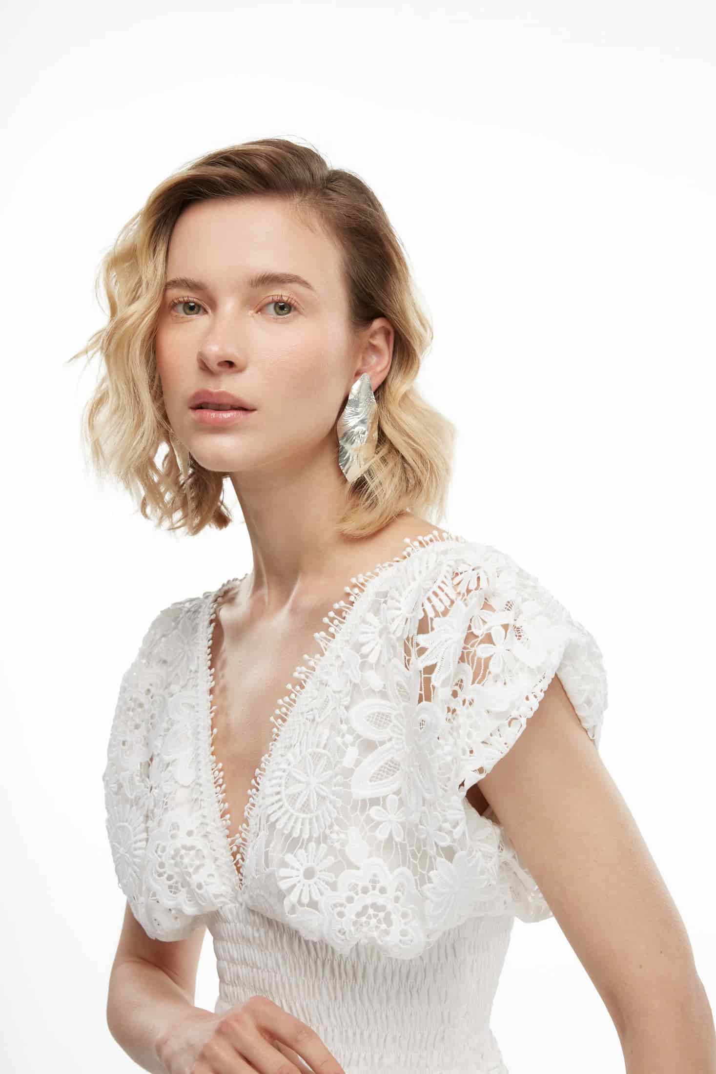 MORANA DRESS WHITE - miniatura 4