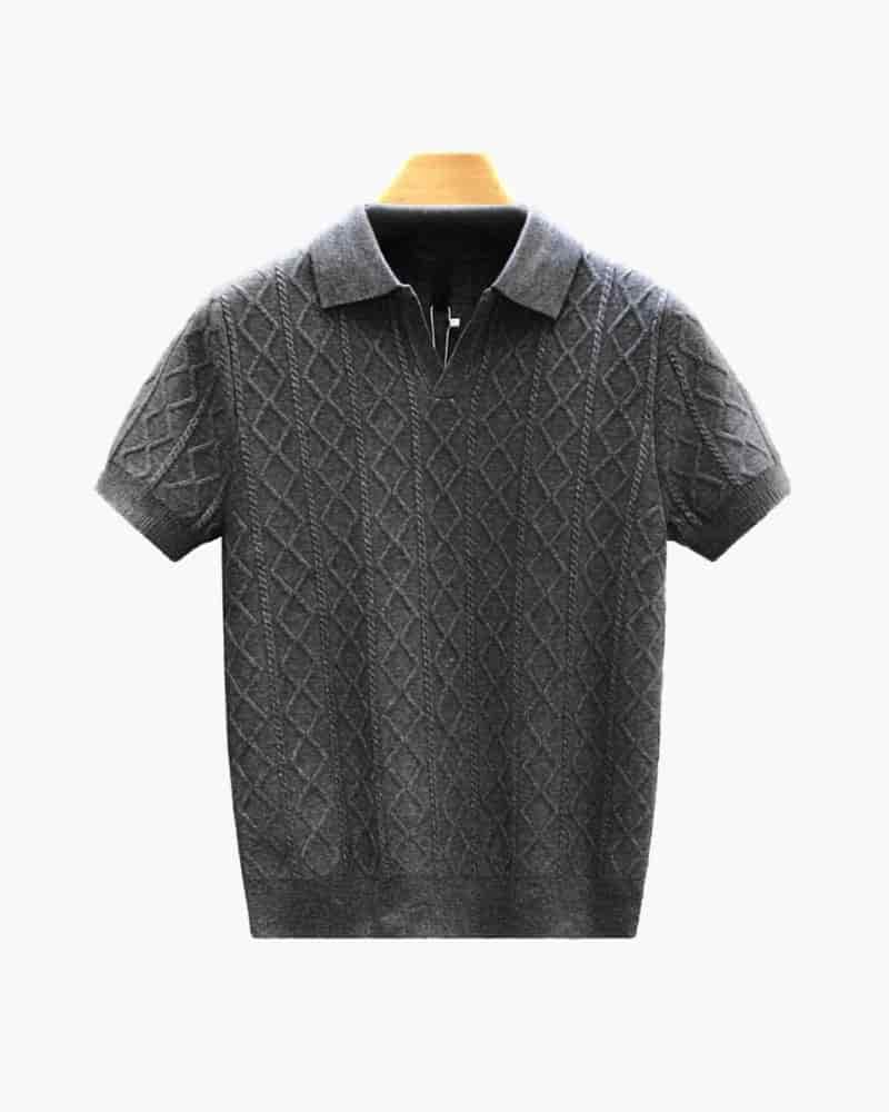 Signature Textured Knit Polo - miniatura 3