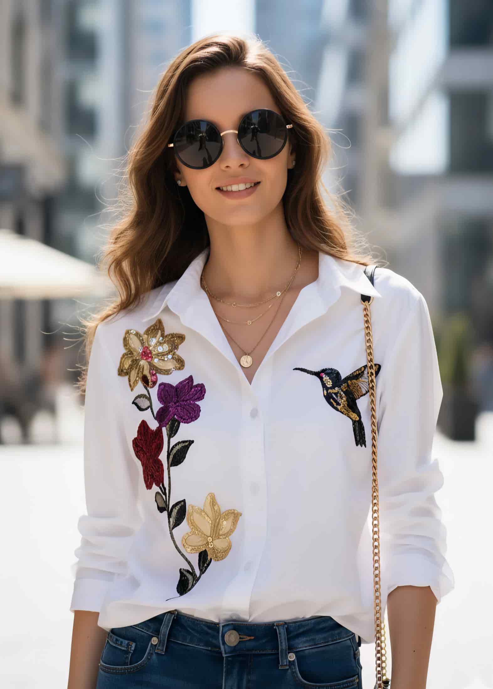 CAMISA VENETO|||BRILLO COLIBRI - miniatura 2