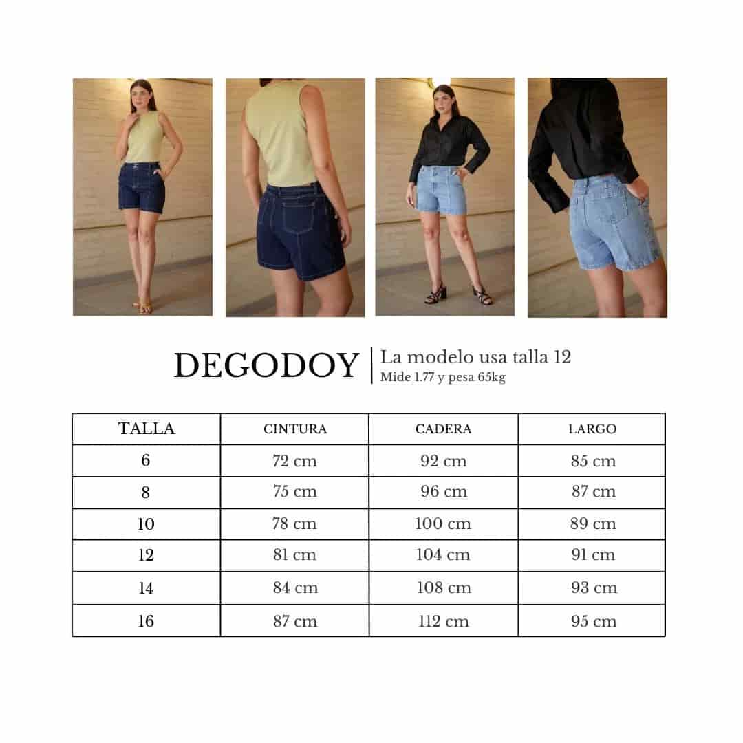 Short Denim Clásico - miniatura 6