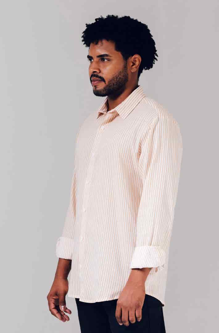 Camisa blanca rayas curuba - miniatura 3