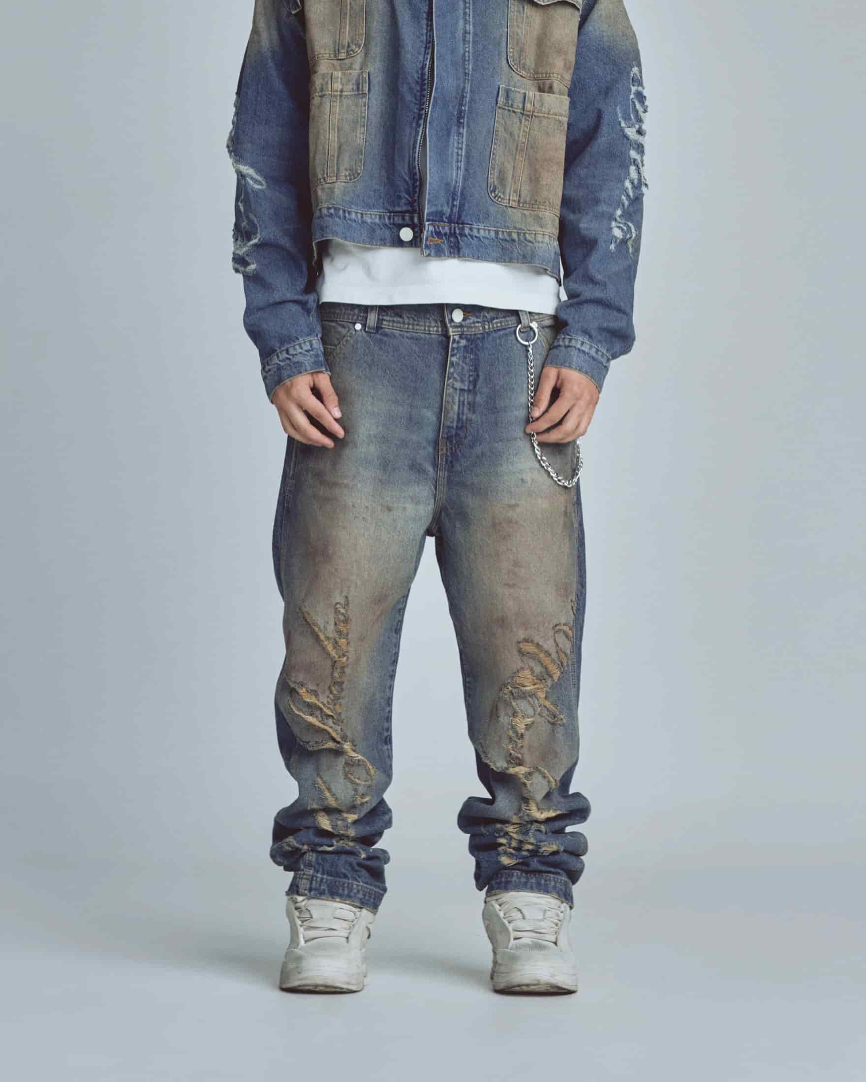 Stardust Undgld Studio Regular Fit Jeans Mechanic Blue - miniatura 2