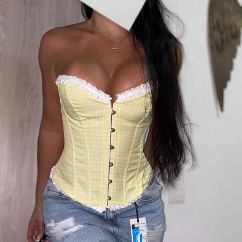 BRALETTE AMARILLO STRAPLE - miniatura 1