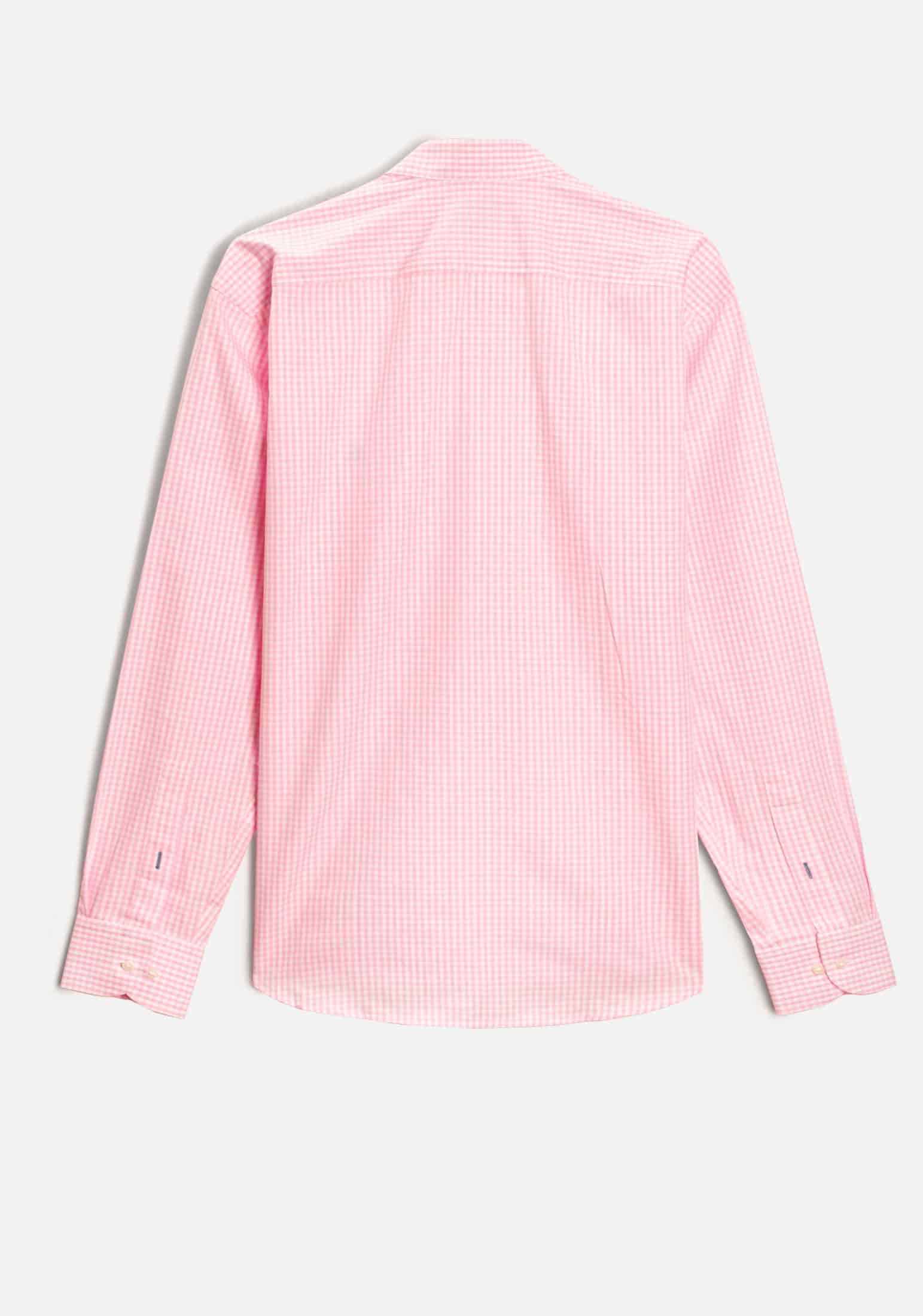Camisa H CBD Cuadros Peq L-Azl Rosado Claro - miniatura 4