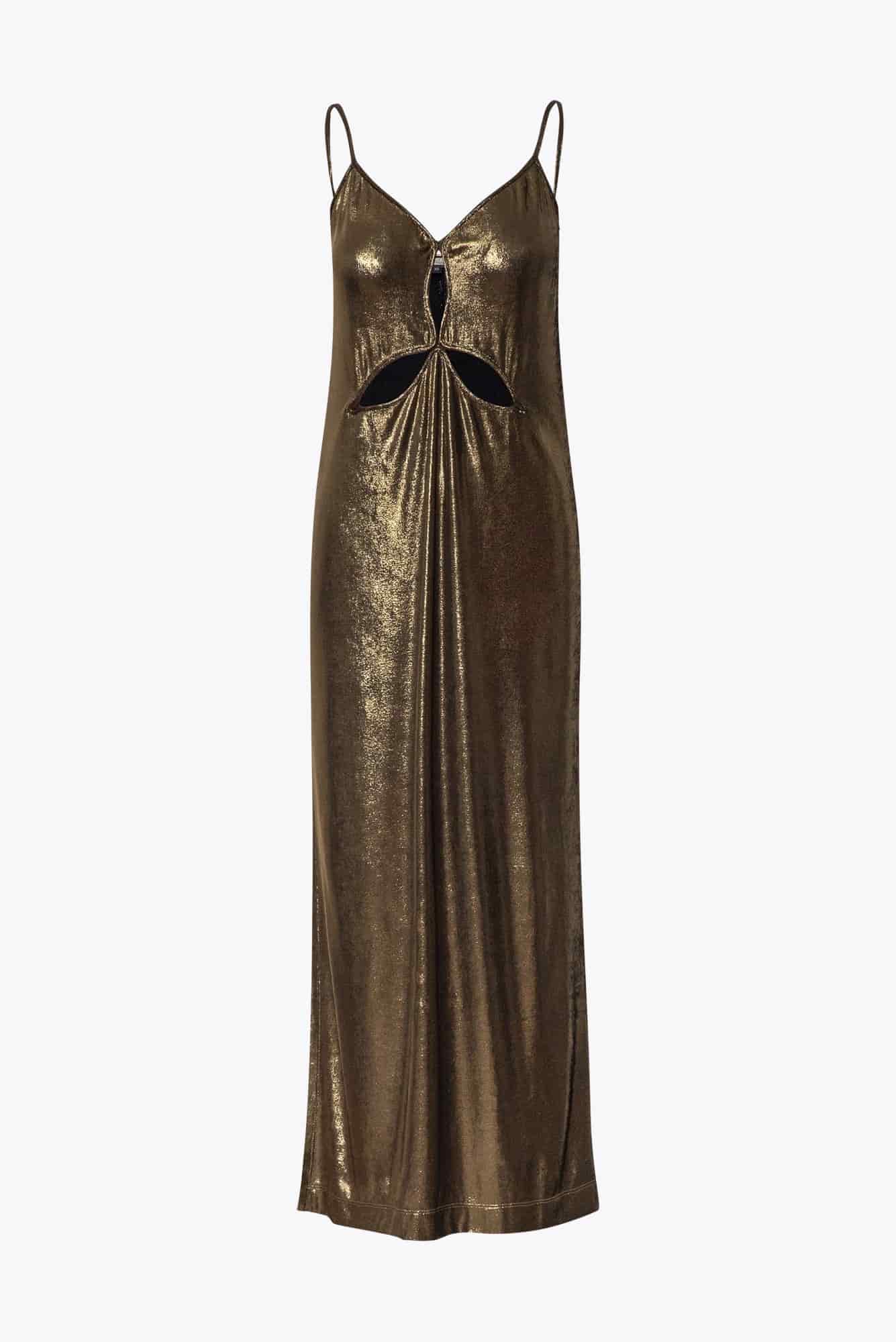 Vestido Maeva Dorado - miniatura 1