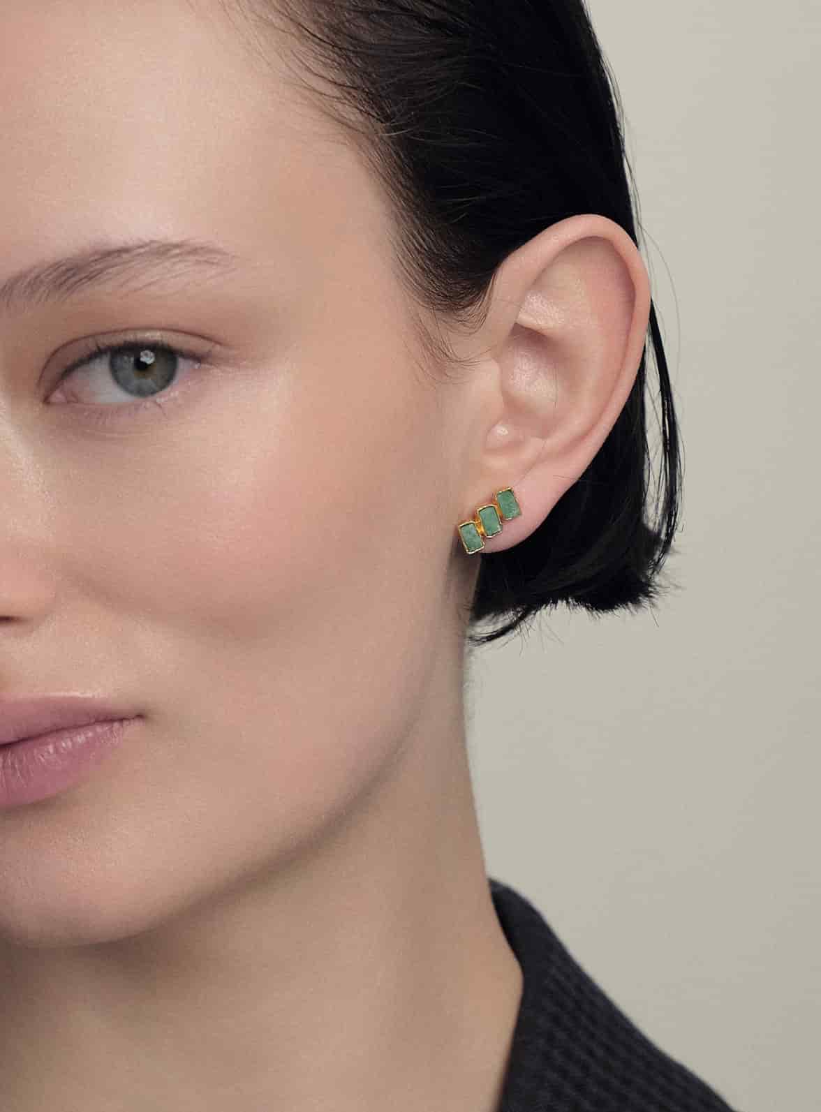 Maya 3 Stone Studs - miniatura 3