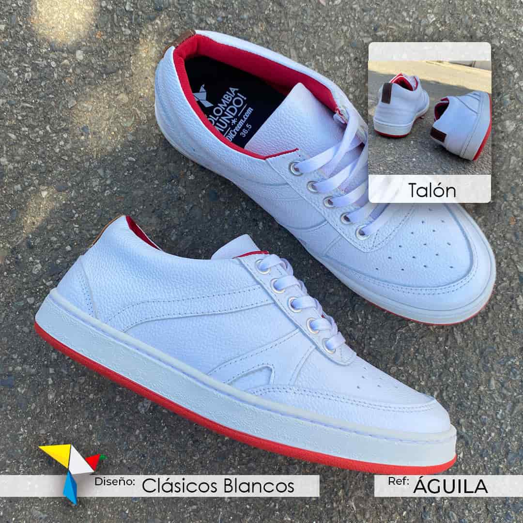 Clásicos Blancos – Tenis ÁGUILA - miniatura 1