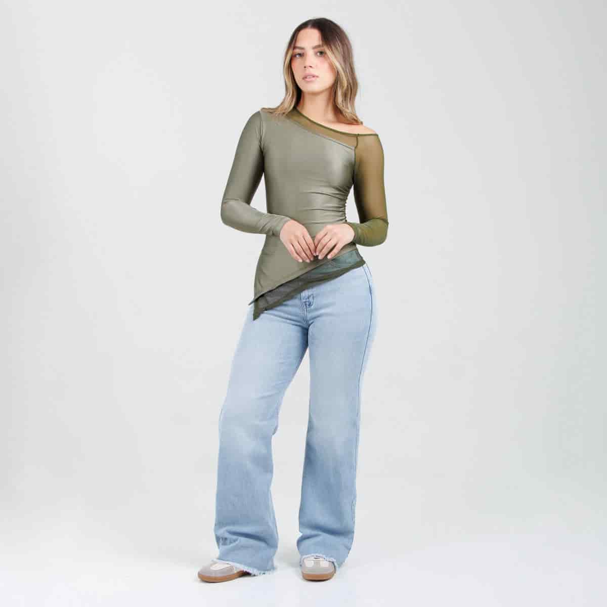 Jean Axspen Wide Leg Ax-3132 Licrado - miniatura 4
