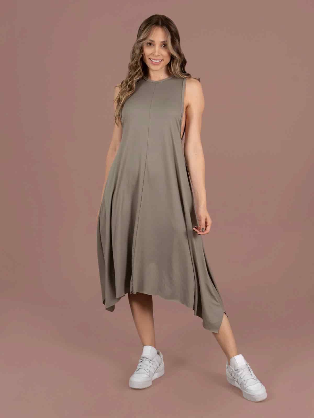 vestido danila melon gray - miniatura 1