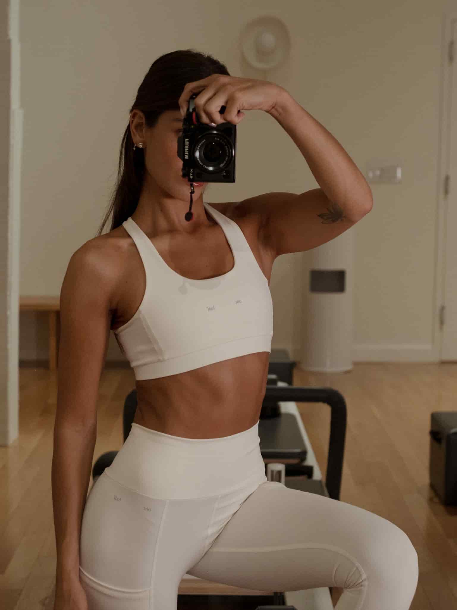 HIKING CROP TOP - IVORY - miniatura 3