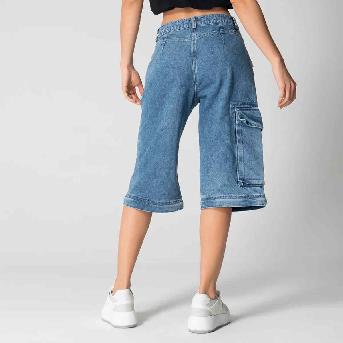 Pantalon Denim Jogger Convertible Fear - miniatura 11