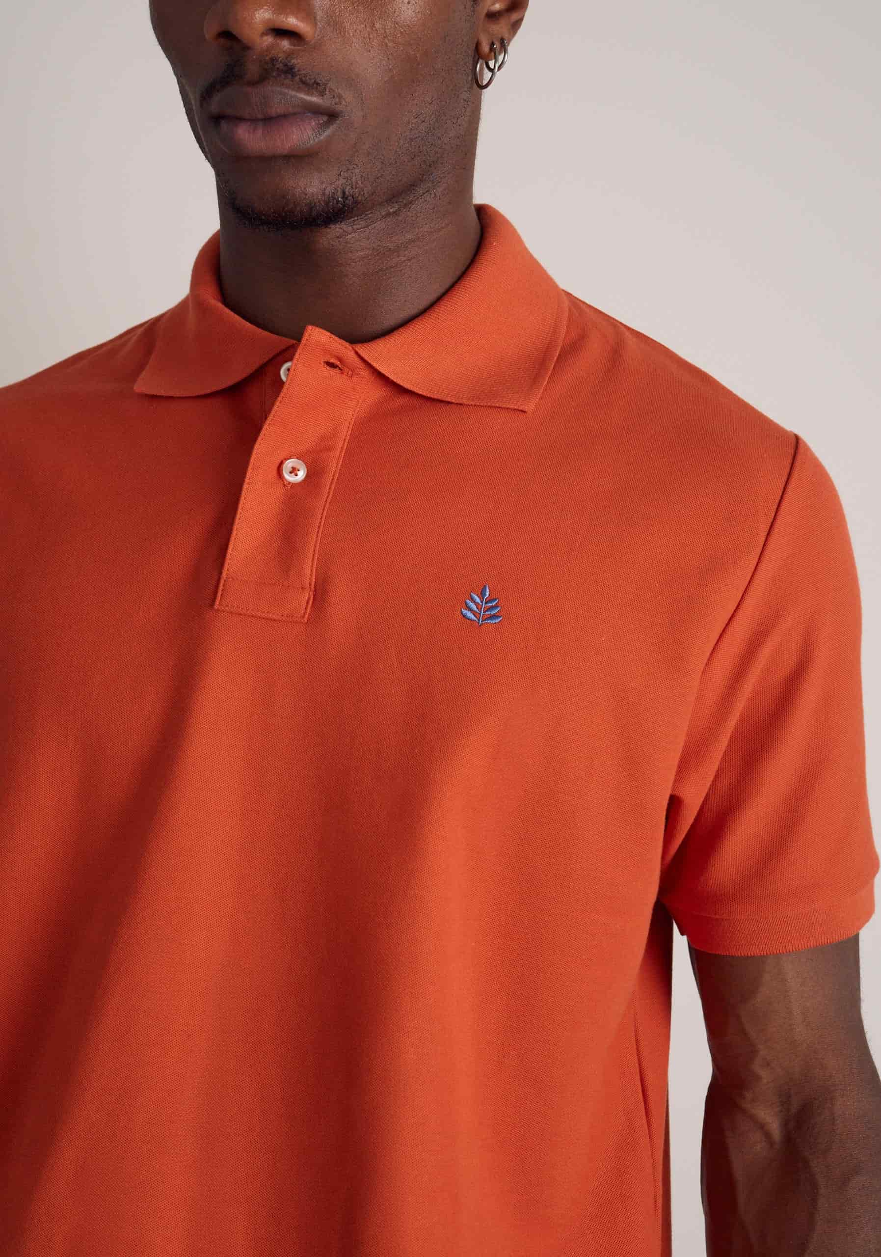 Camiseta Polo H L-Azm Terracota - miniatura 4