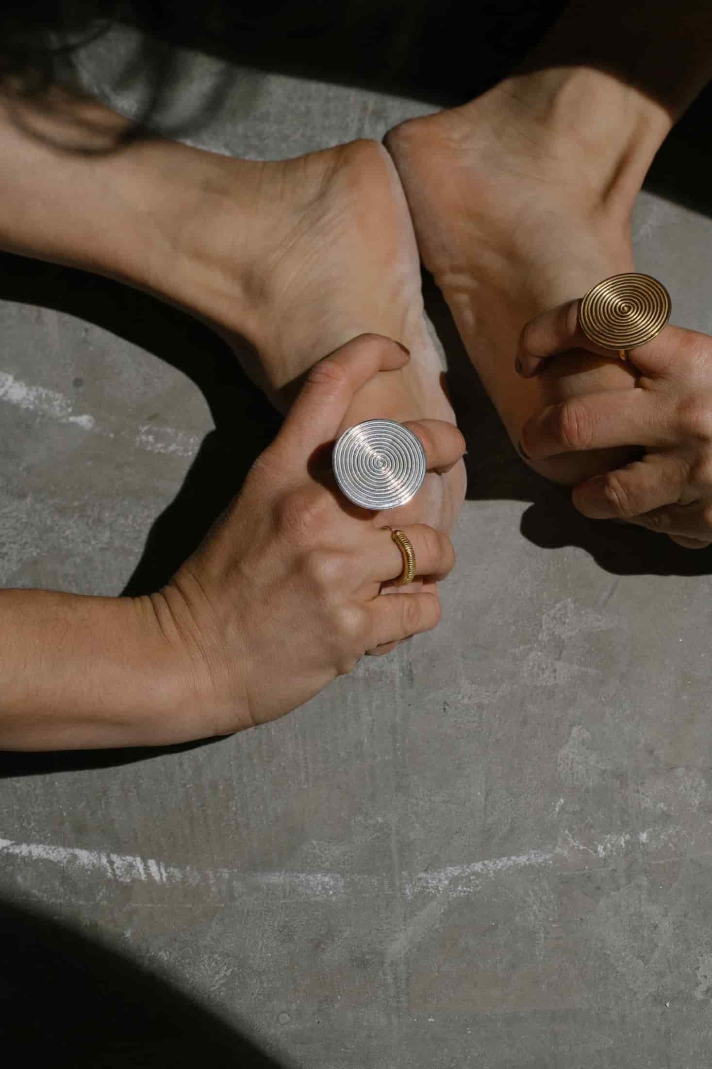 Uzumaki Ring Silver - miniatura 9