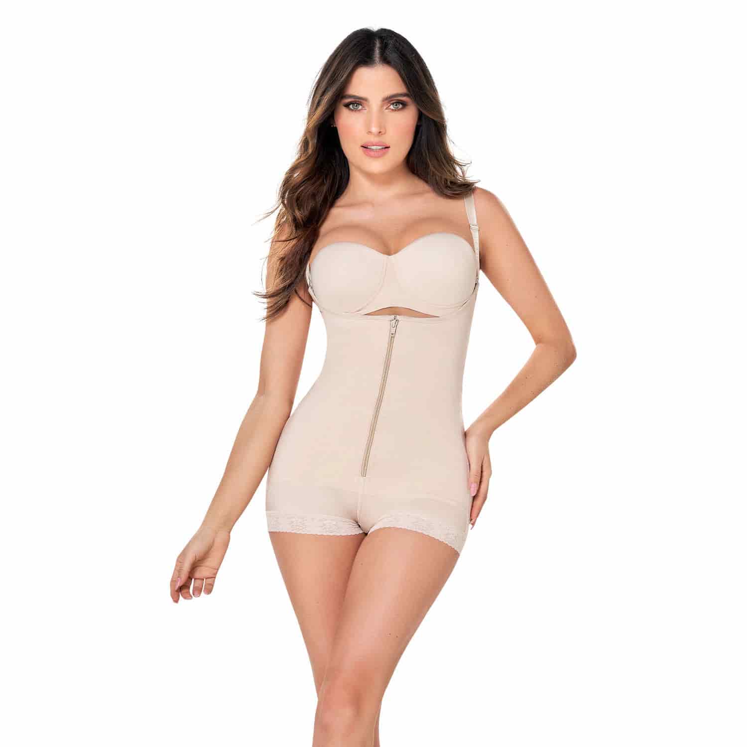 Faja Colombiana Tipo Body Lujo Aide Mujer - miniatura 6