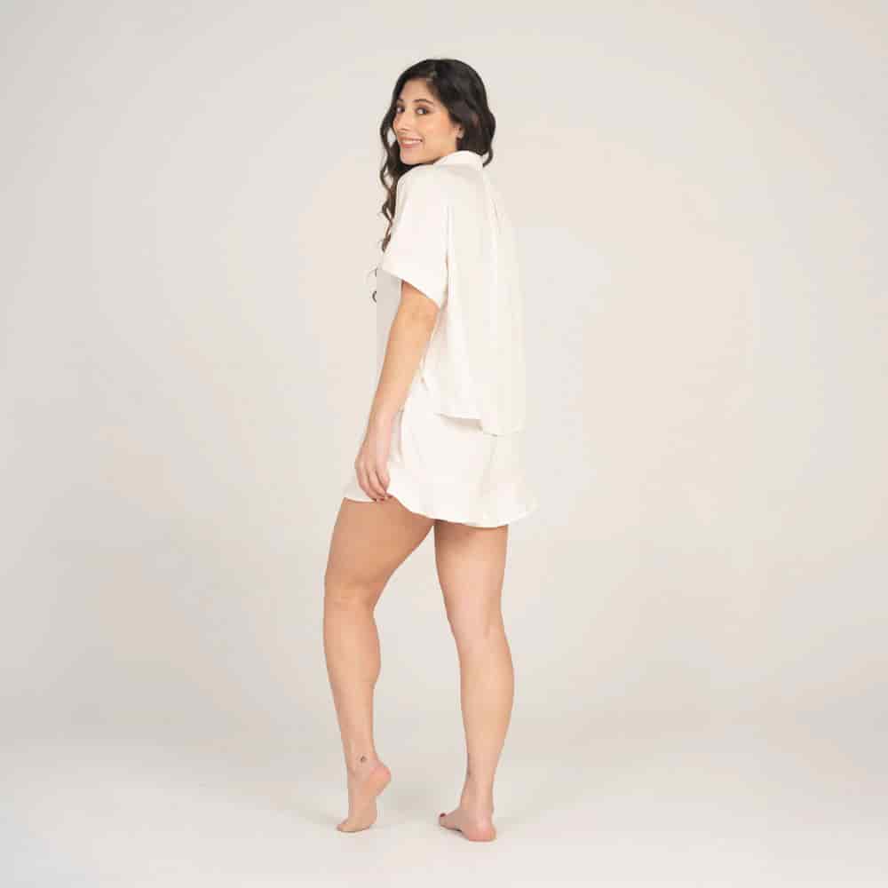 Conjunto de Pijama Short Lino. - miniatura 2