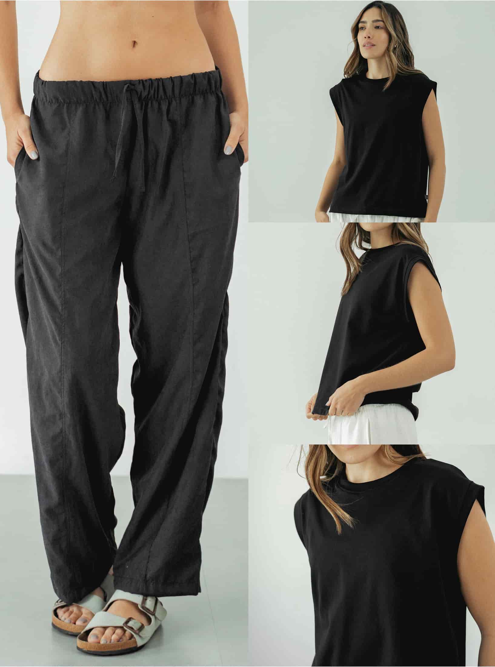 Pack Barrel Black + Muscle Tee - miniatura 1