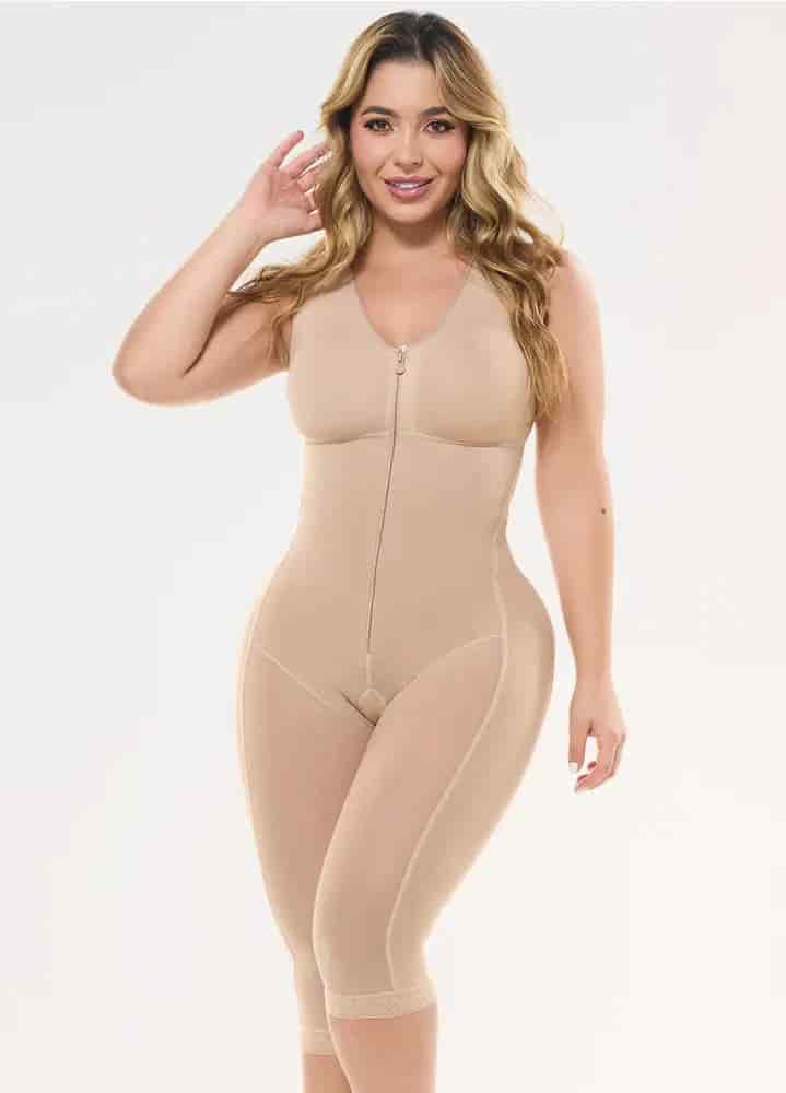 Faja Post-Lipo: Compresión media y brasier integrado | Salome 523 C - miniatura 1