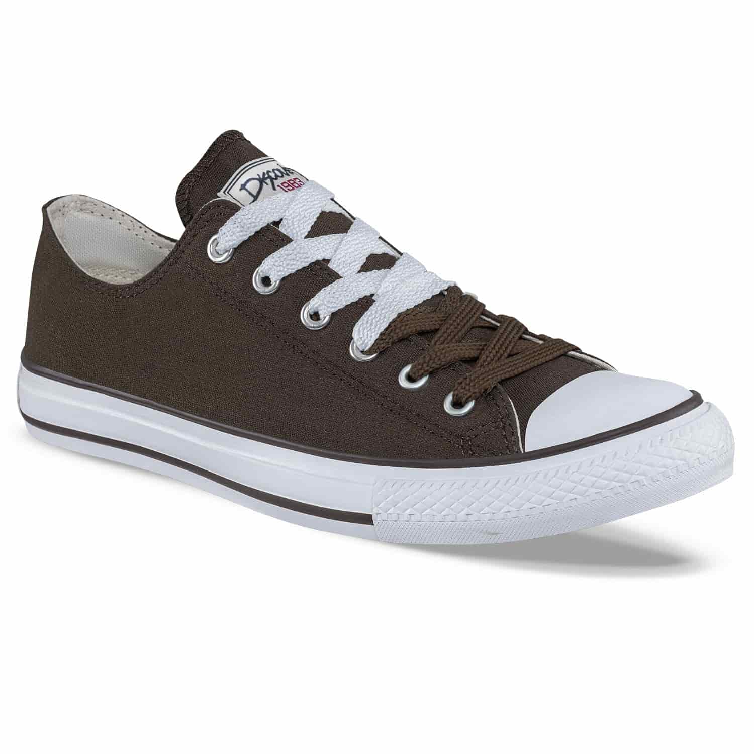 Tenis Casuales Discovery Bajo Café Croydon Unisex - miniatura 1