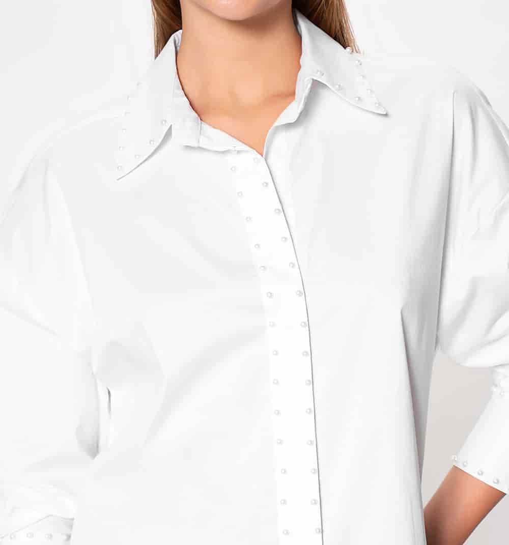 Camisera con perlas - miniatura 3