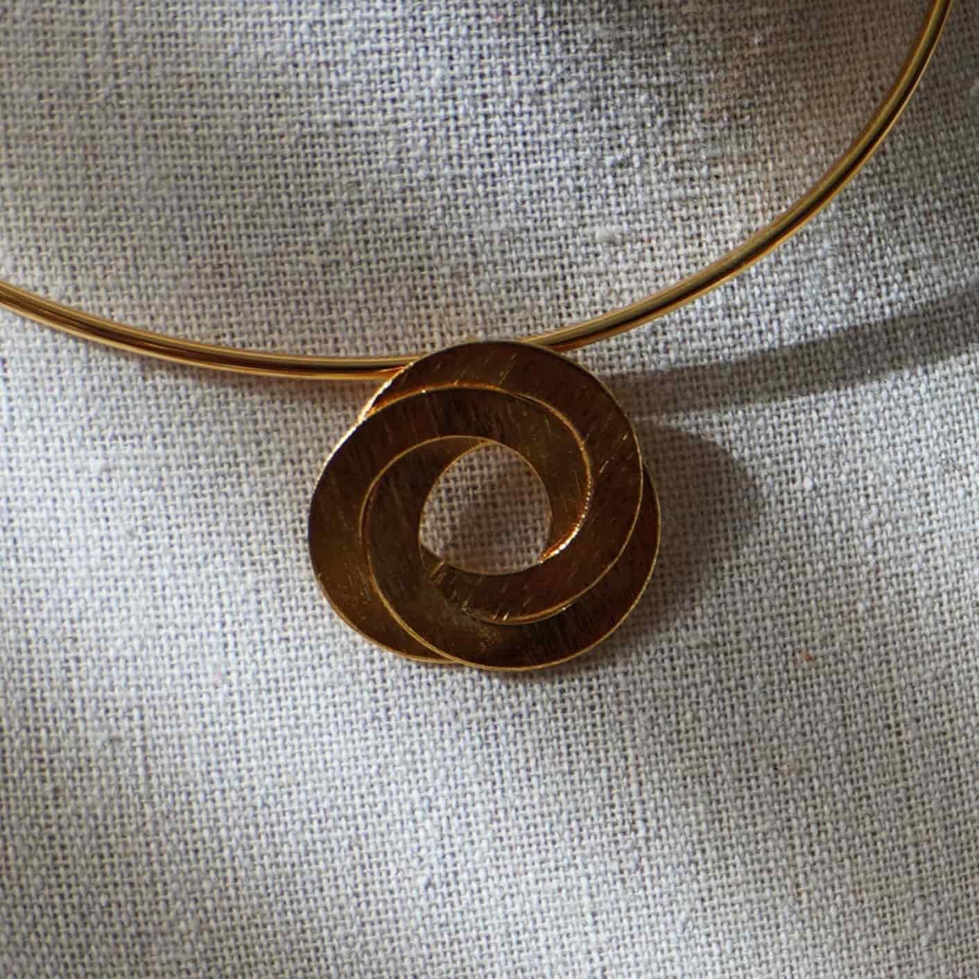 Golden Orbit Choker - miniatura 7