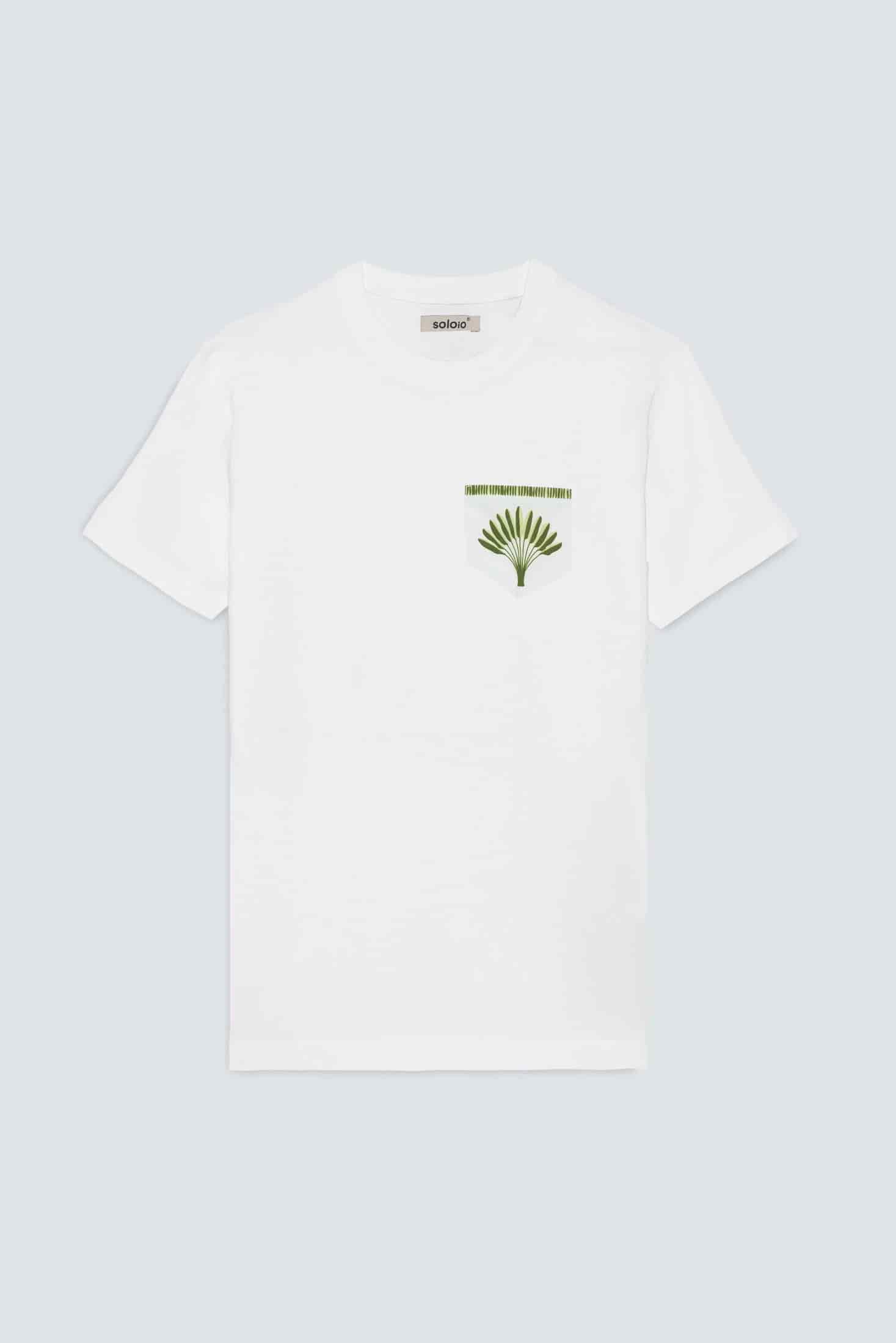Men's cotton t-shirt palmar pocket - miniatura 1