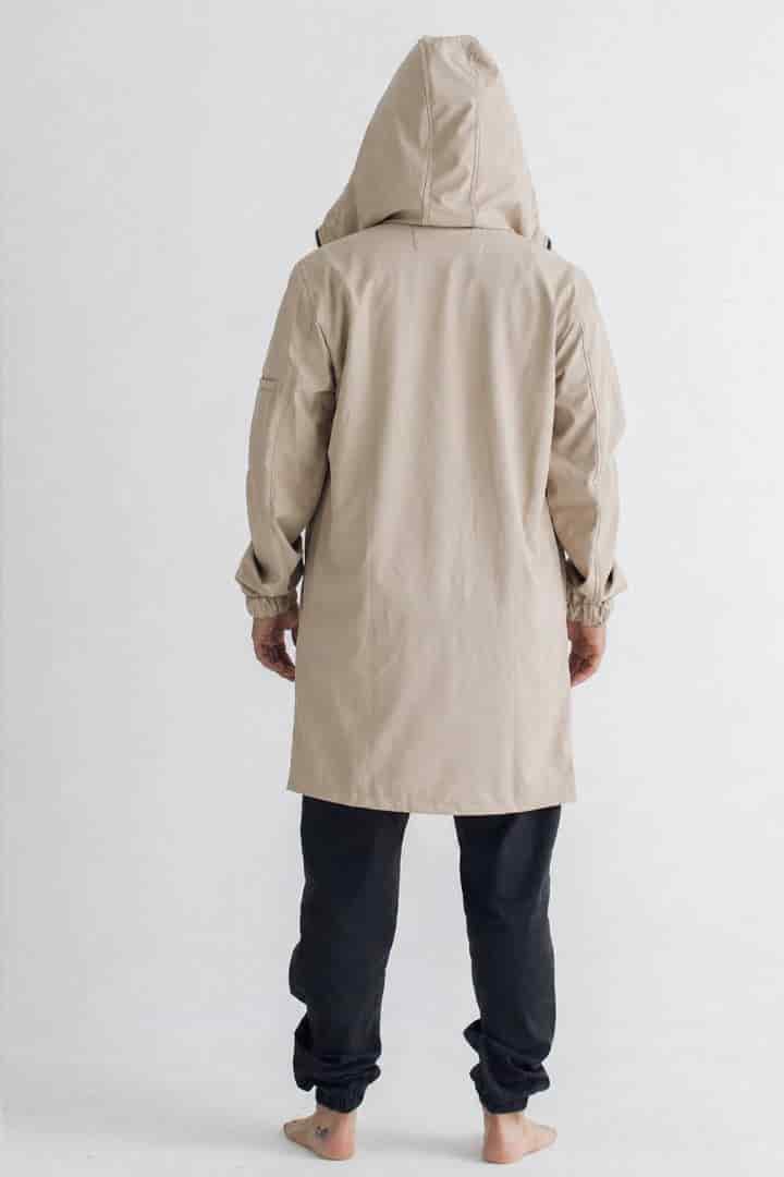Chaqueta para lluvia beige - miniatura 4