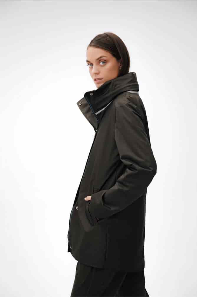 RAINCOAT OLIVE - miniatura 3