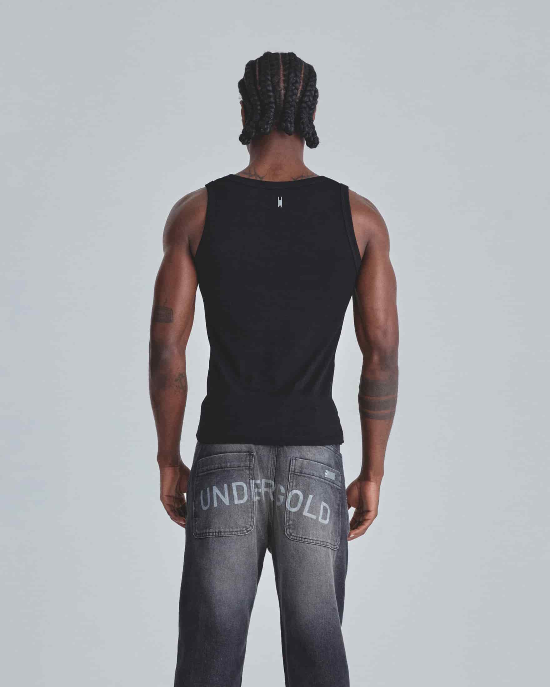 Line Undergold Studio Tank Top Black - miniatura 7