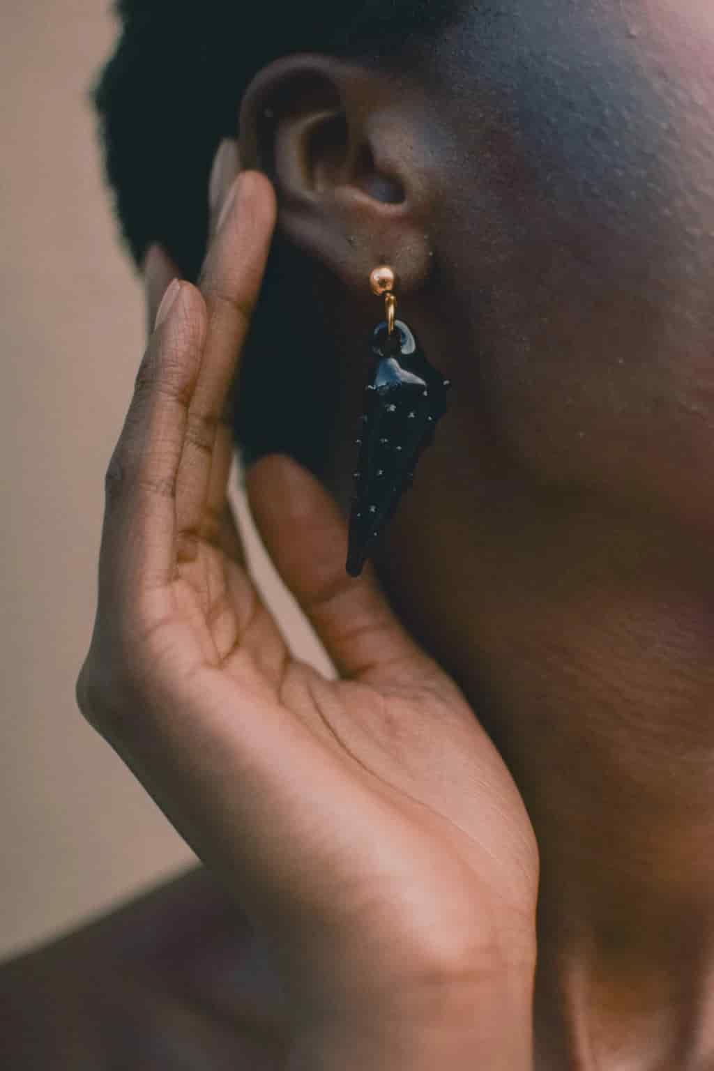 GOLD MOLLUSK EARRINGS - miniatura 1