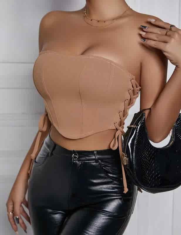 BRALETTE NUDE STRAPLE - miniatura 4