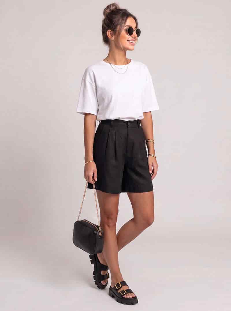 SHORT MESTIZO NEGRO - miniatura 3