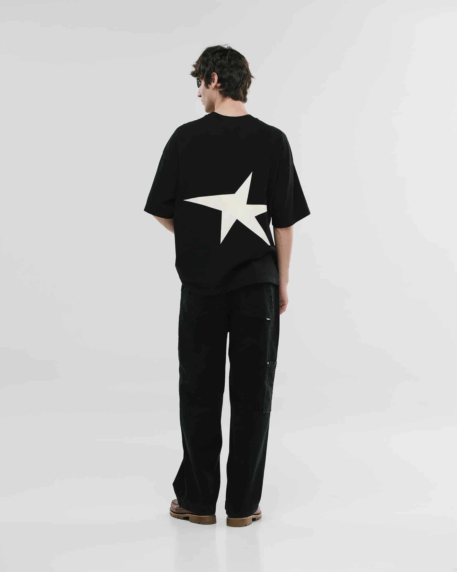 Camiseta Boxy Fit Riva - Negro Oscuro (Exclusive) - miniatura 4