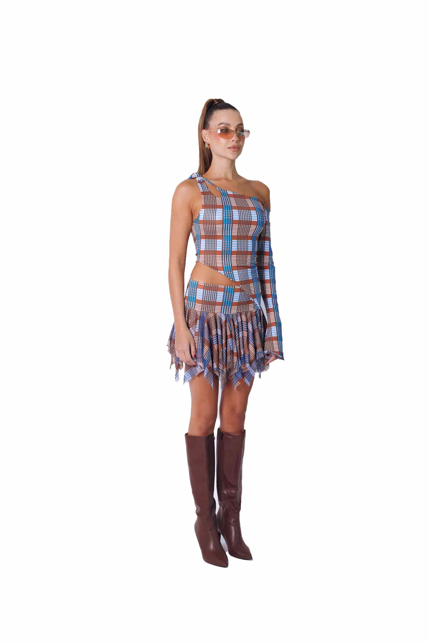 One Side Top In Skyburn - miniatura 4