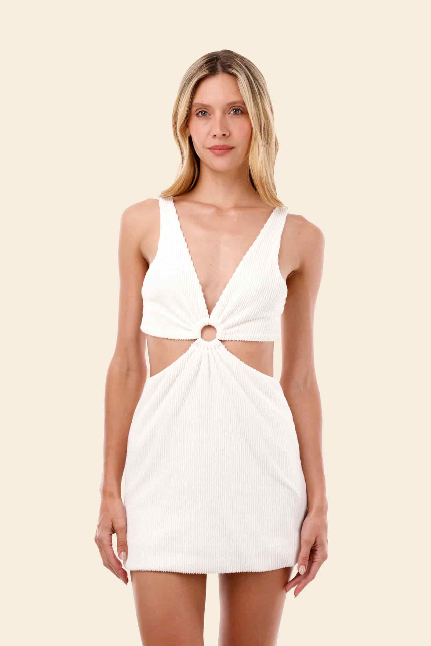 Ivory Cleo Dress - miniatura 1