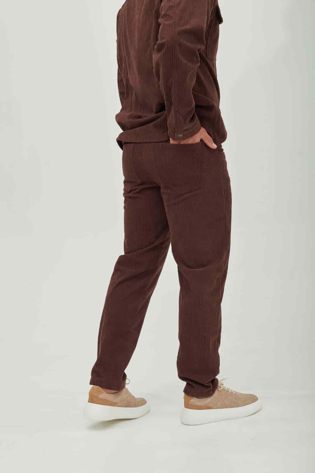 Pantalón Corduroy Marrón - miniatura 2