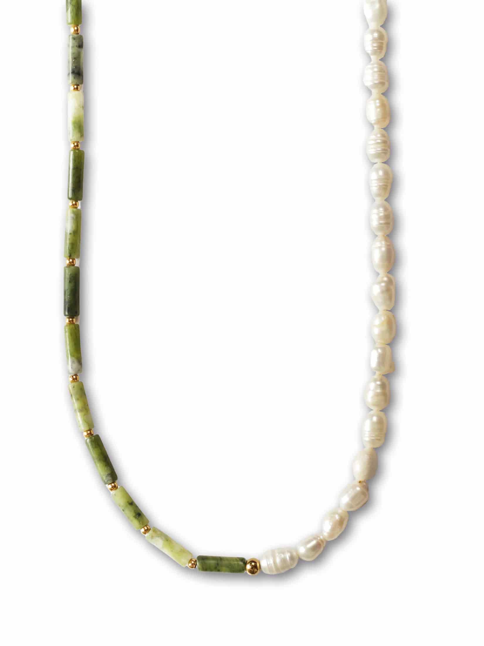 Collar Perla de Rio y Jade - miniatura 2