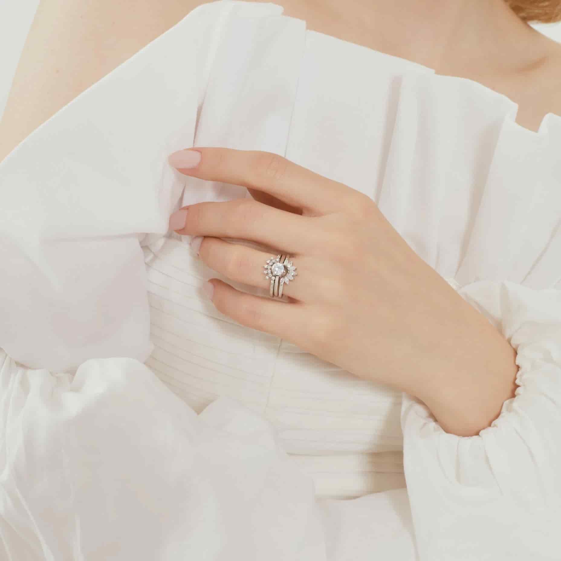 Anillo Seis uñas engagement ring - miniatura 9