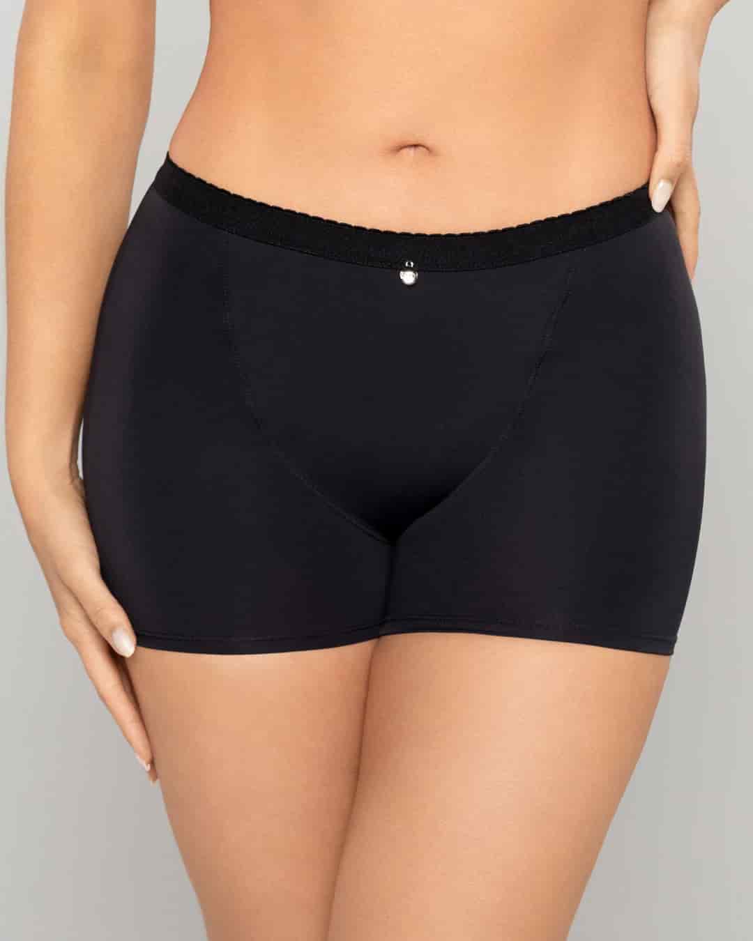 Boxer Femenino Tiro Alto Control Suave en Microfibra con Efecto Levanta Cola Ref. 8059 - miniatura 7
