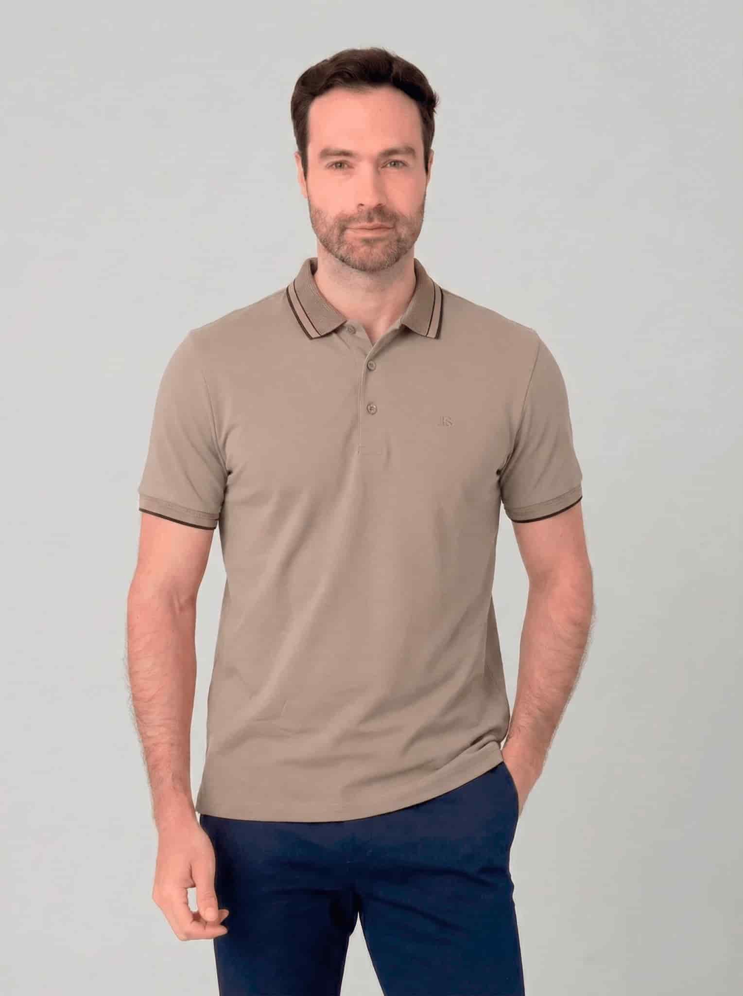 Camiseta polo para hombre Jon Sonen 020325004 - miniatura 7