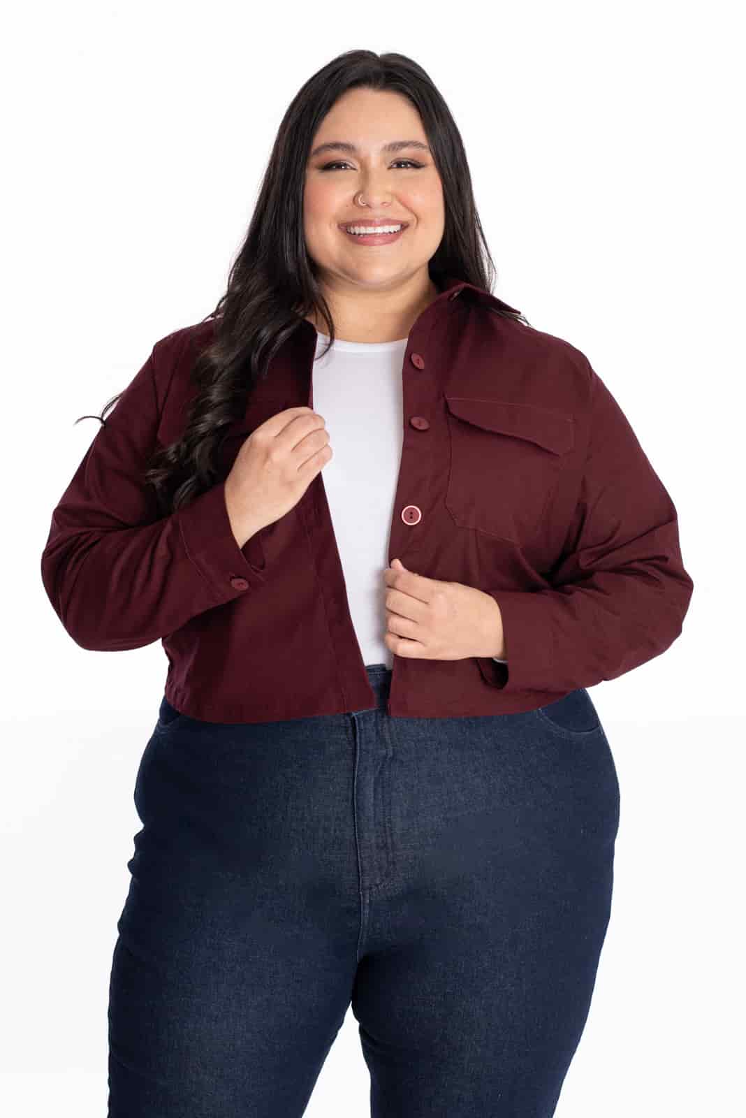 Chaqueta Ramona Vino Tinto - miniatura 1