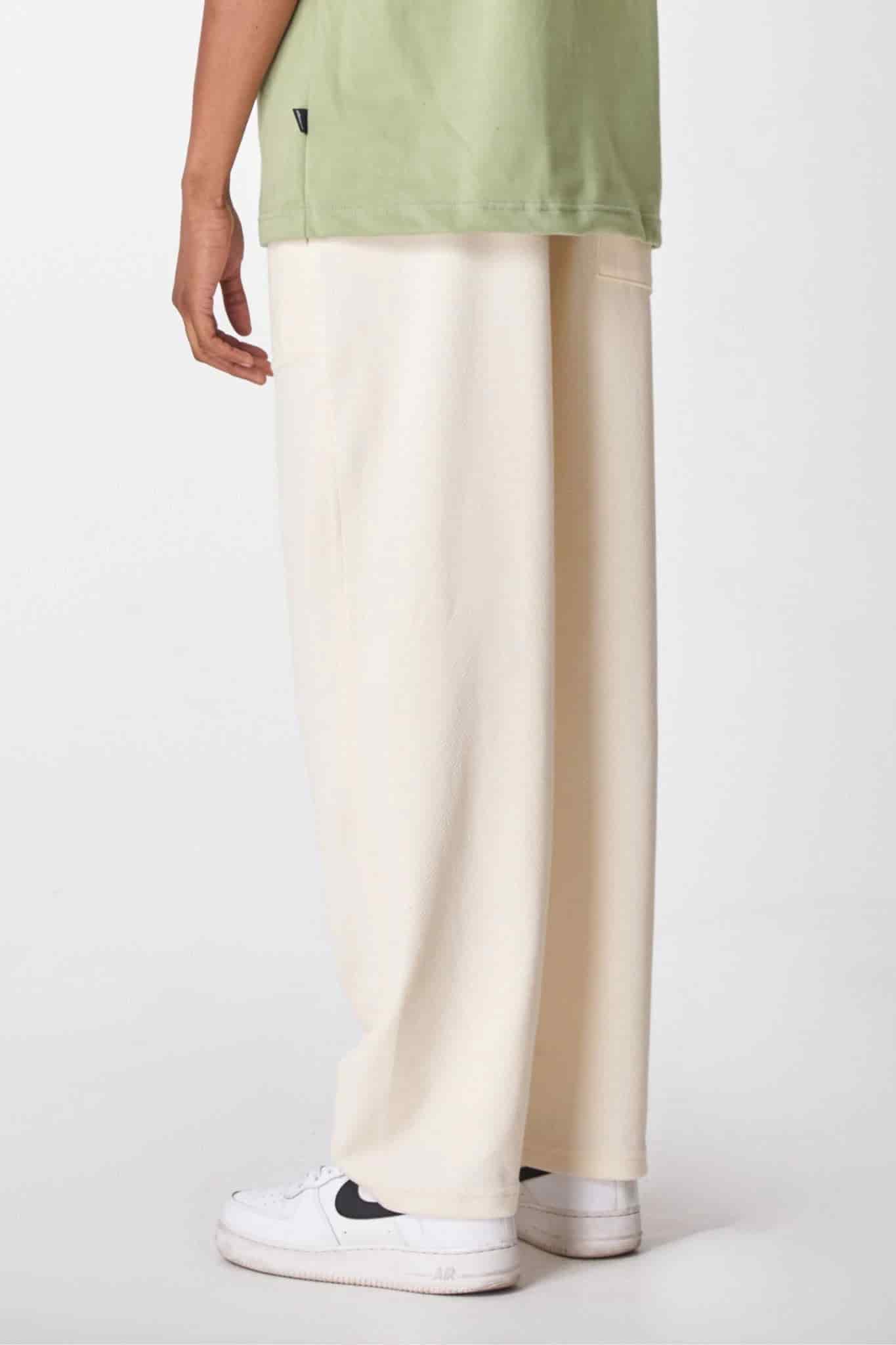 Sweet pant textura diagonal Marfil 14371 - miniatura 2