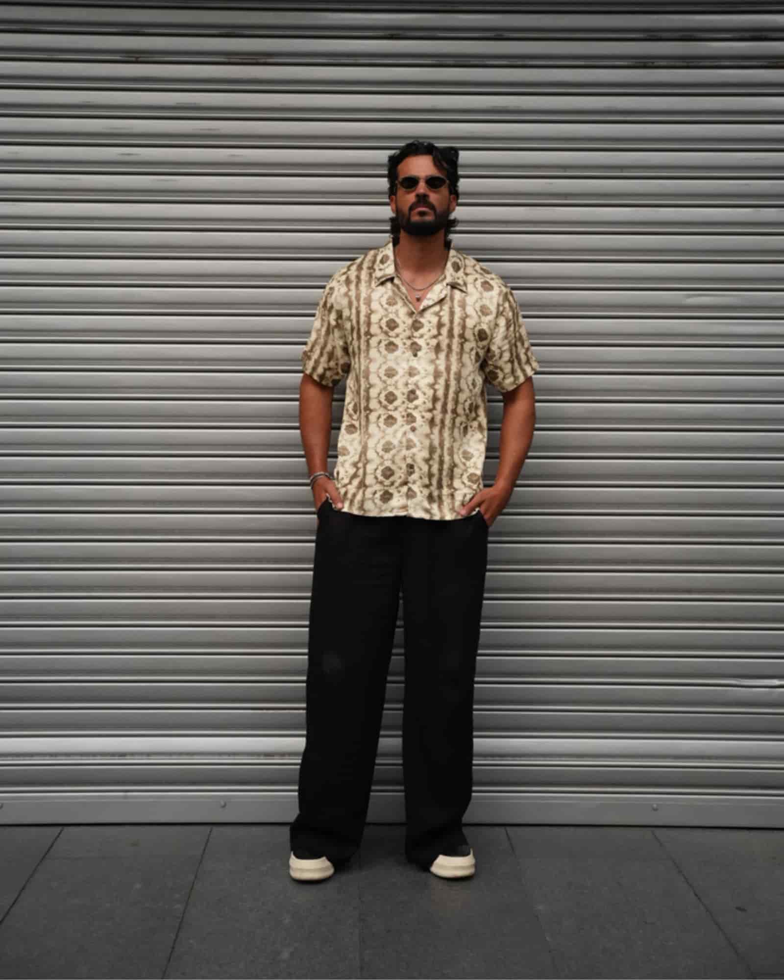 Camisa 3/4 fractal - miniatura 3