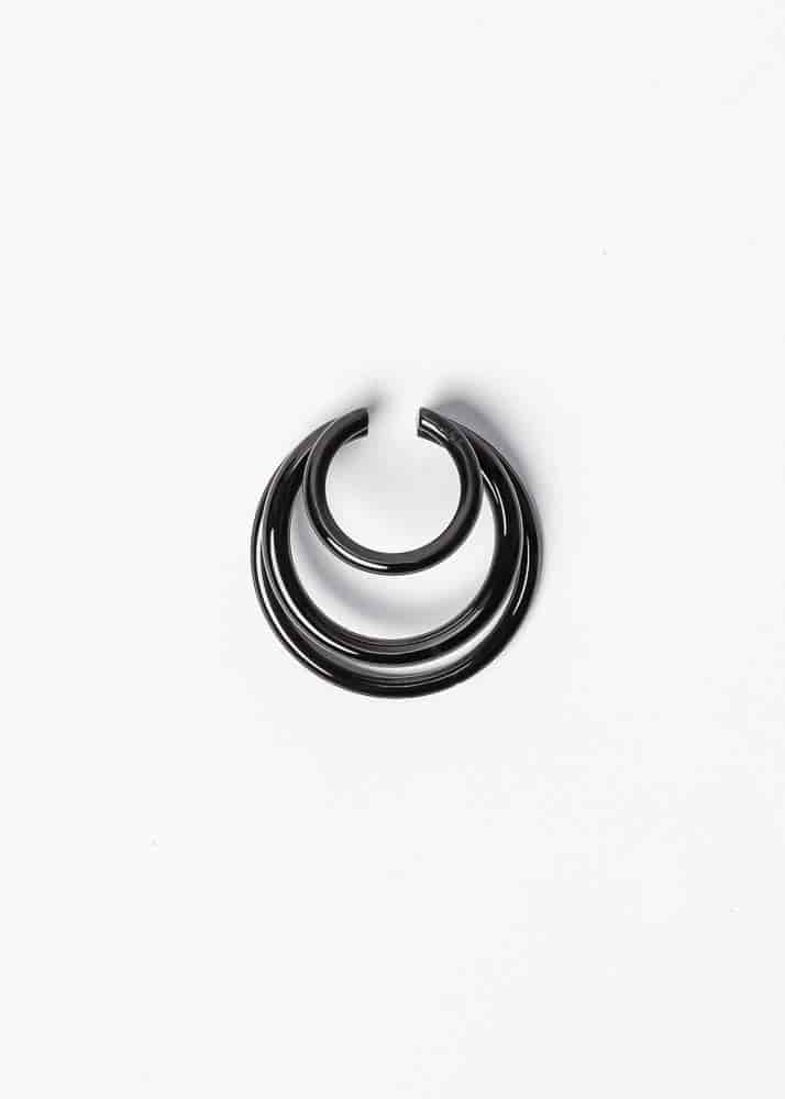 Nethos Trio Earcuff Negro - miniatura 1