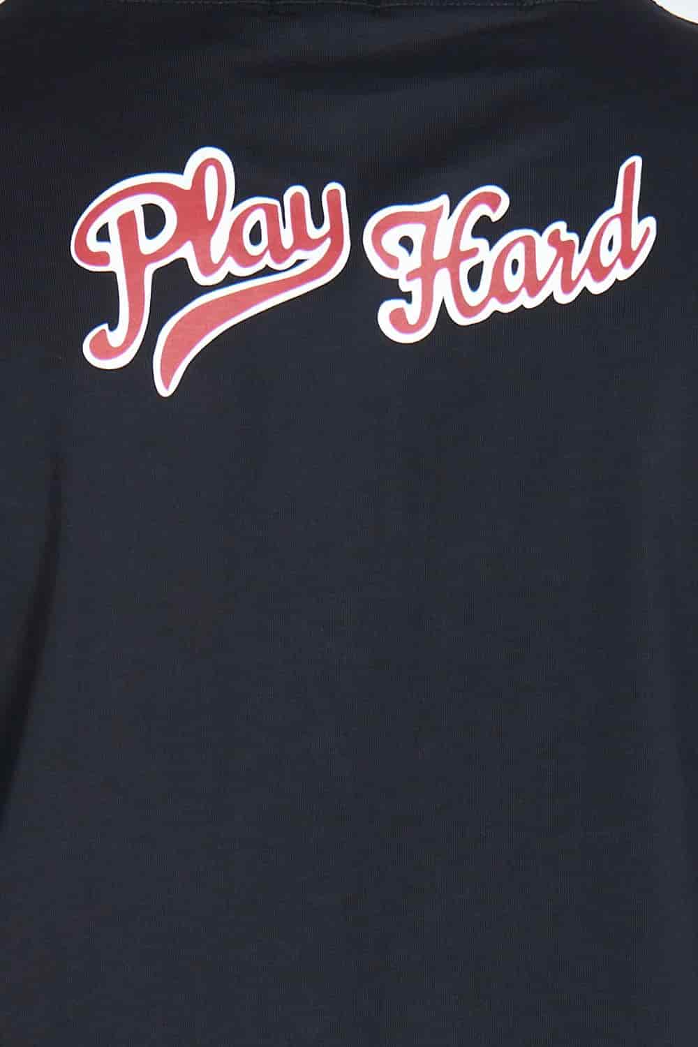 Camiseta oversize PLAY HARD NEGRO | DROP 03 | - miniatura 5