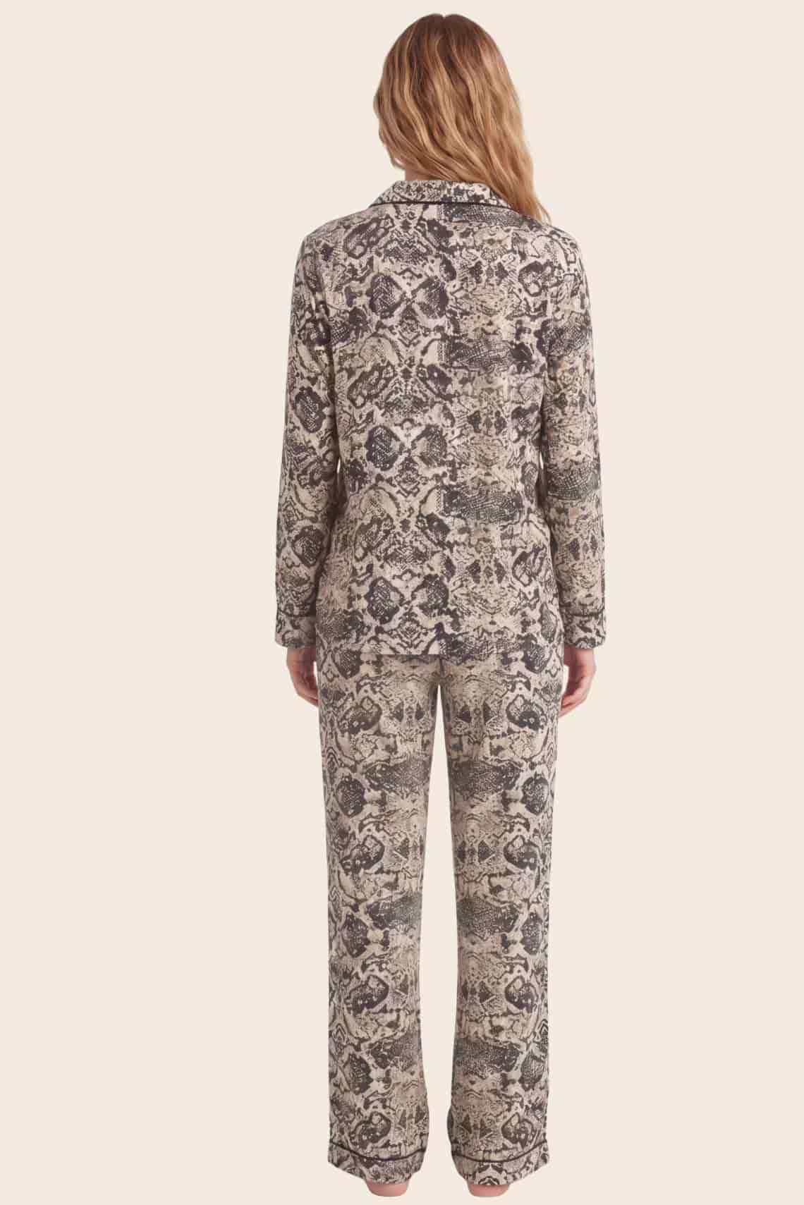Ivory Snake Pijama Shirt - miniatura 2