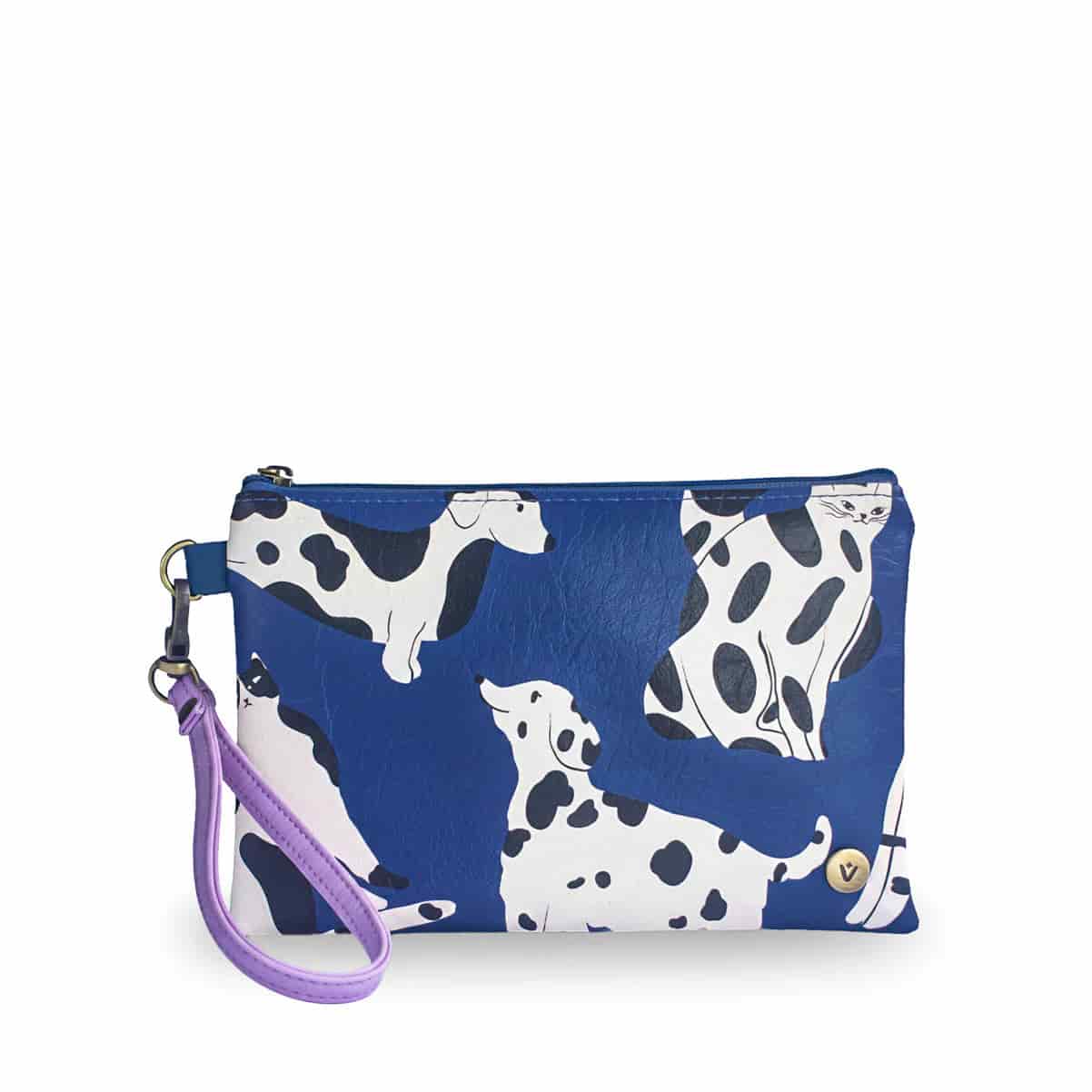 Cosmetiquera Para Mujer Ruanda Azul Con Pulsera Pets & Friends - miniatura 1