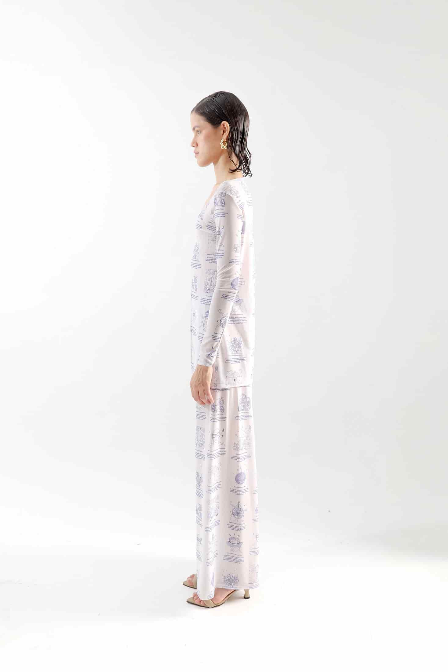 'Patents' Mesh Pants - miniatura 5