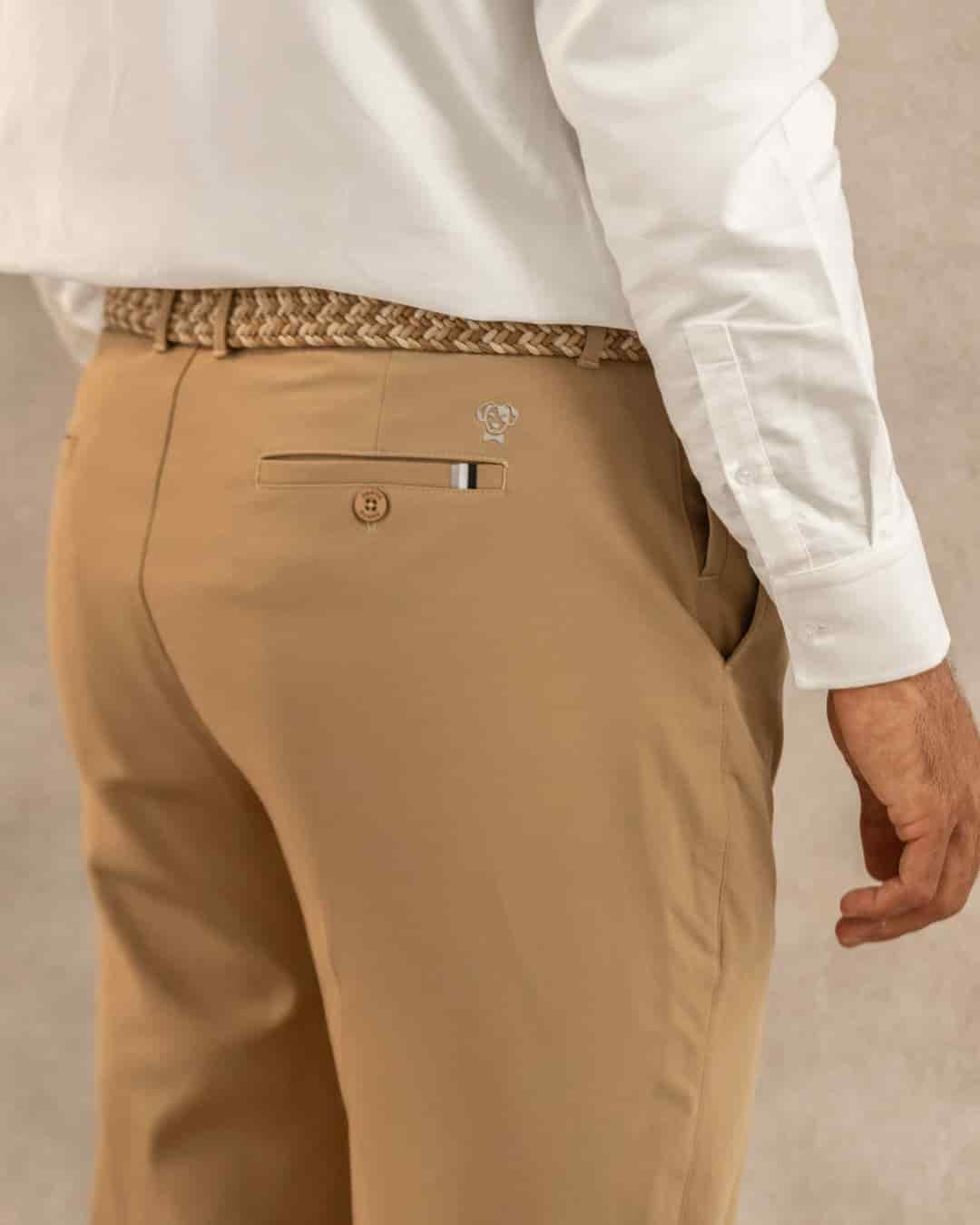 Pantalon Performance Antimanchas Camel - miniatura 7